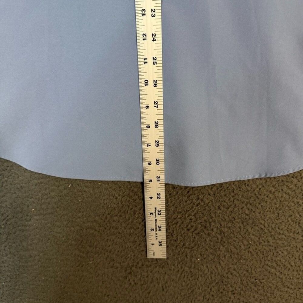 Lululemon Shirt Mens XL Blue Commission Long Sleeve Button Up Stretch Casual - Picture 10 of 12